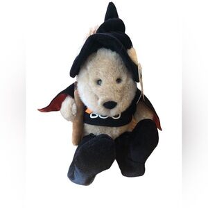 Starbucks Bearista Bear Witch Halloween Boo 2000 11th Edition Barista Plush